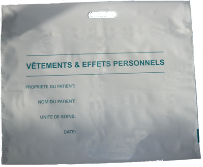 vêtements des patients